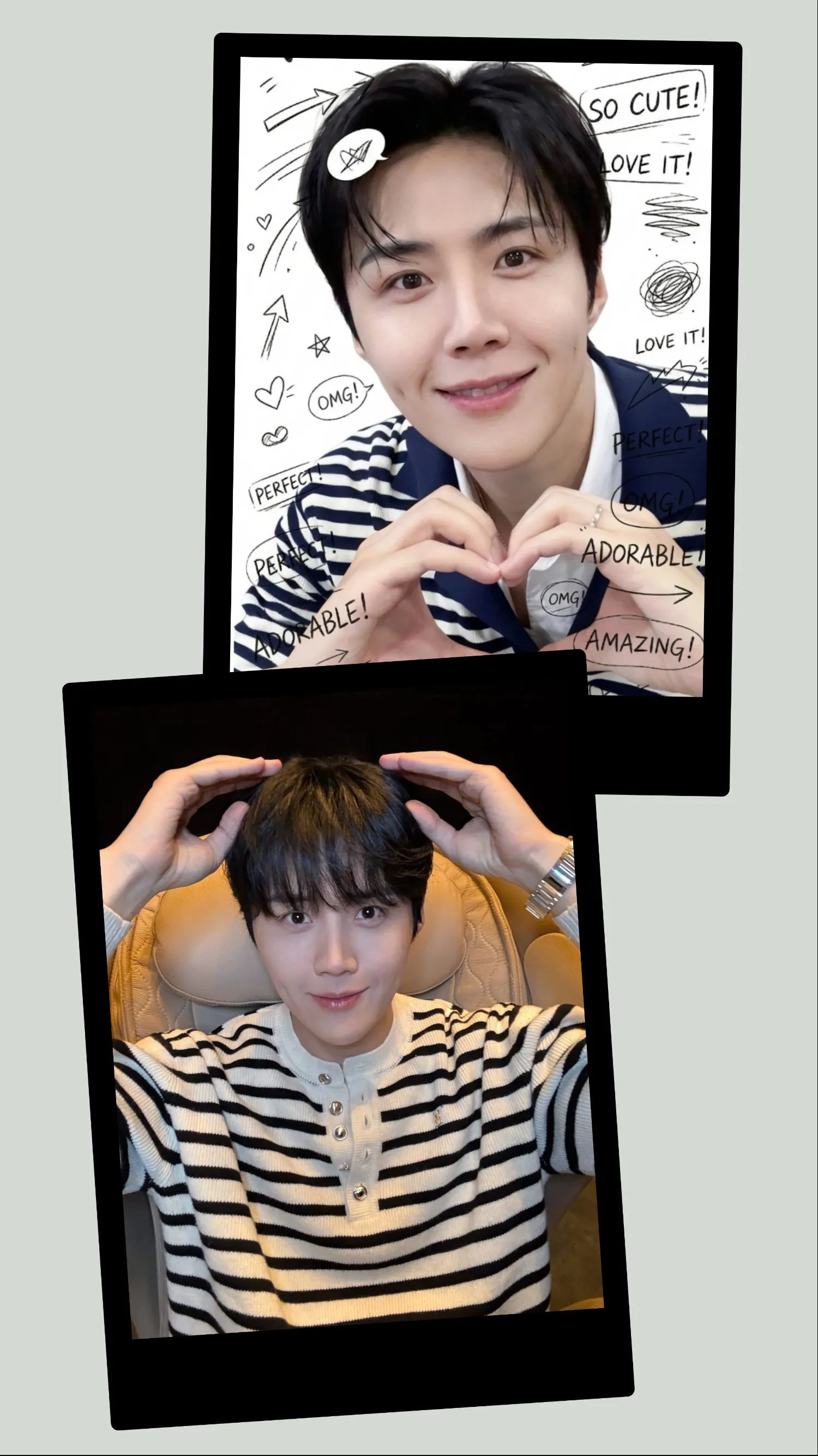 Behind-the-scenes cut of Kim Seonho