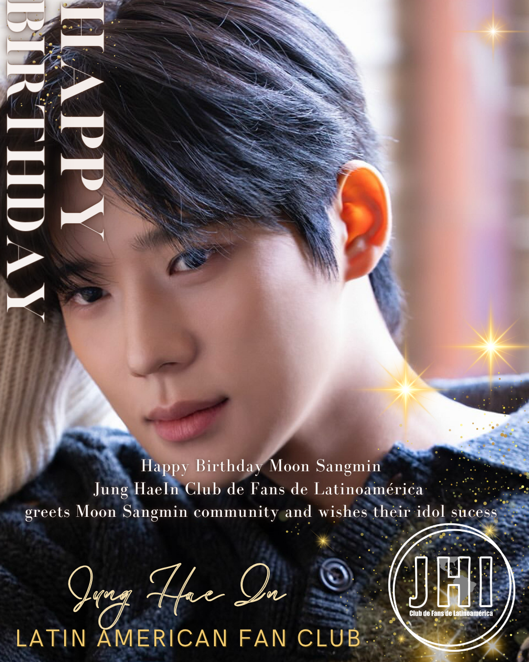 Recent activity shot of Moon Sangmin