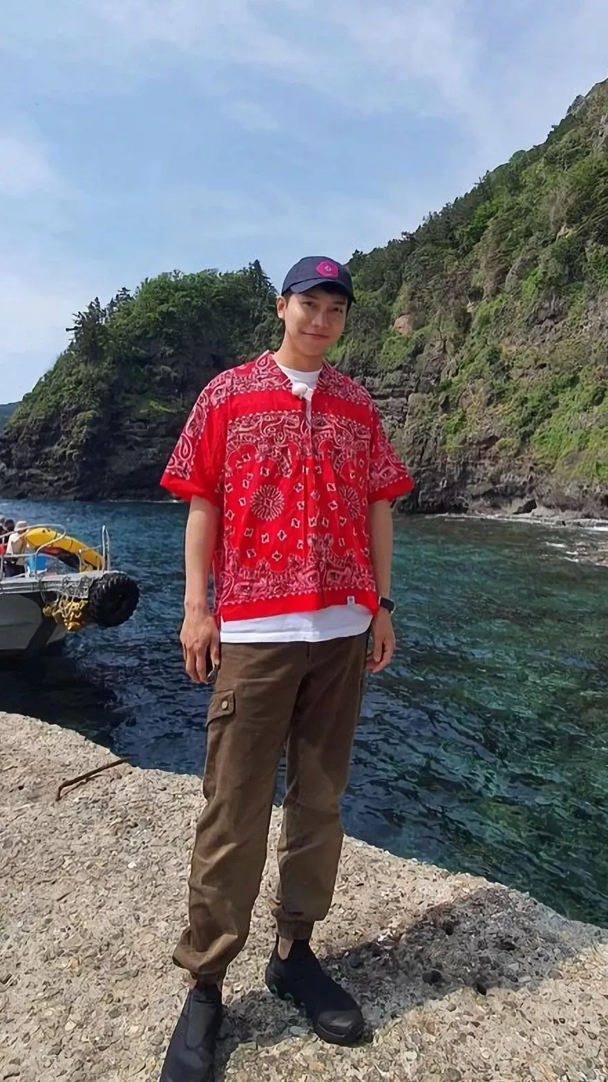 粉絲拍下的李昇基瞬間