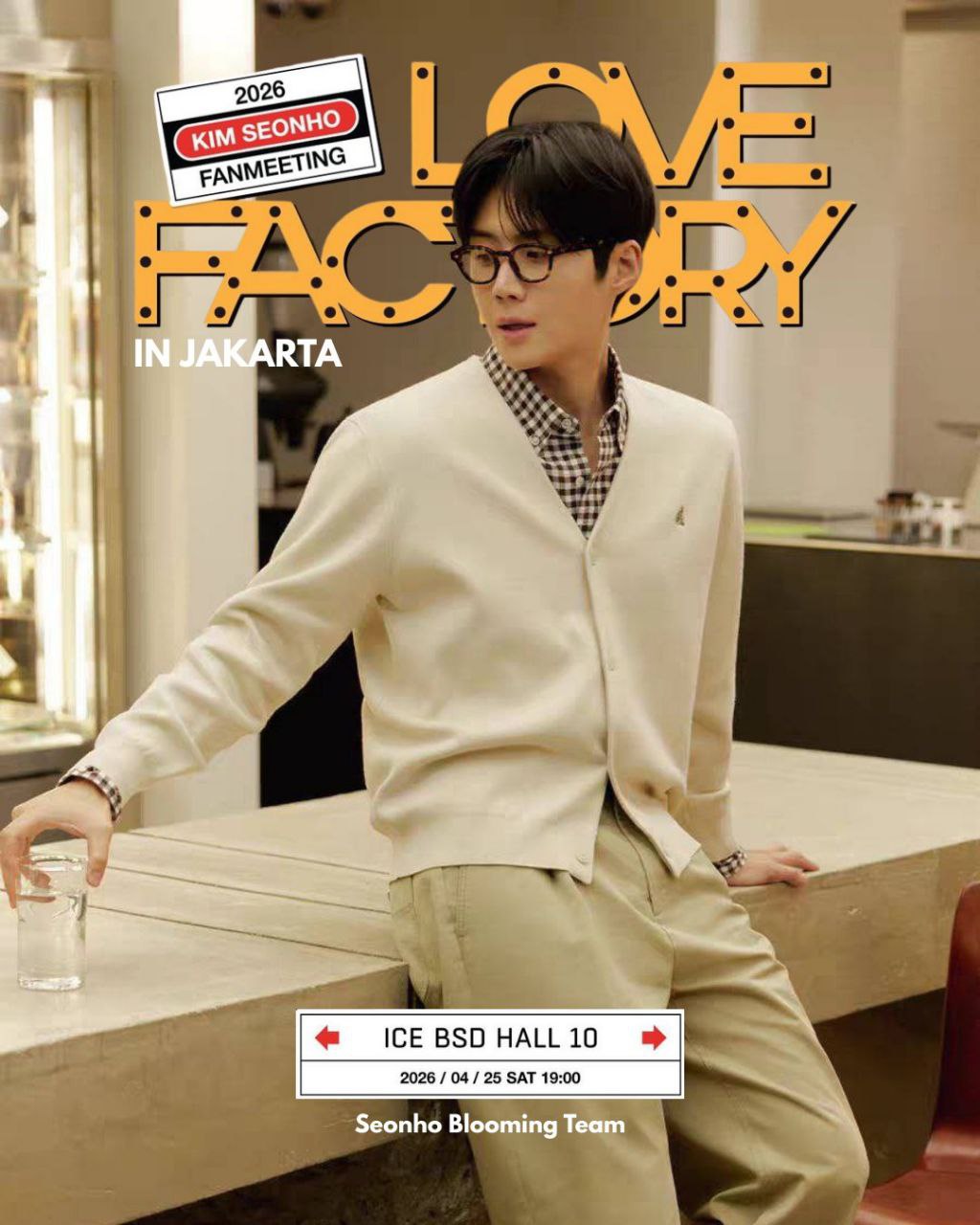 Behind-the-scenes cut of Kim Seonho