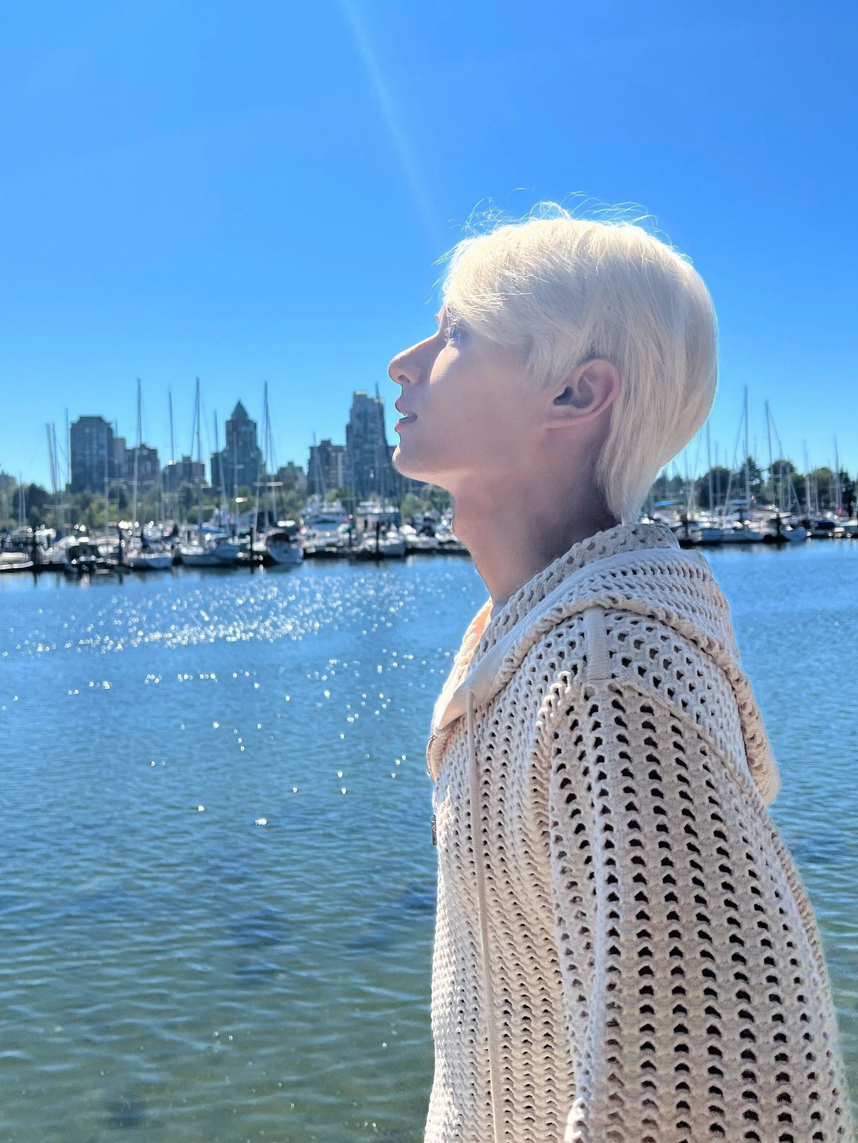 Behind-the-scenes cut of Wen Junhui