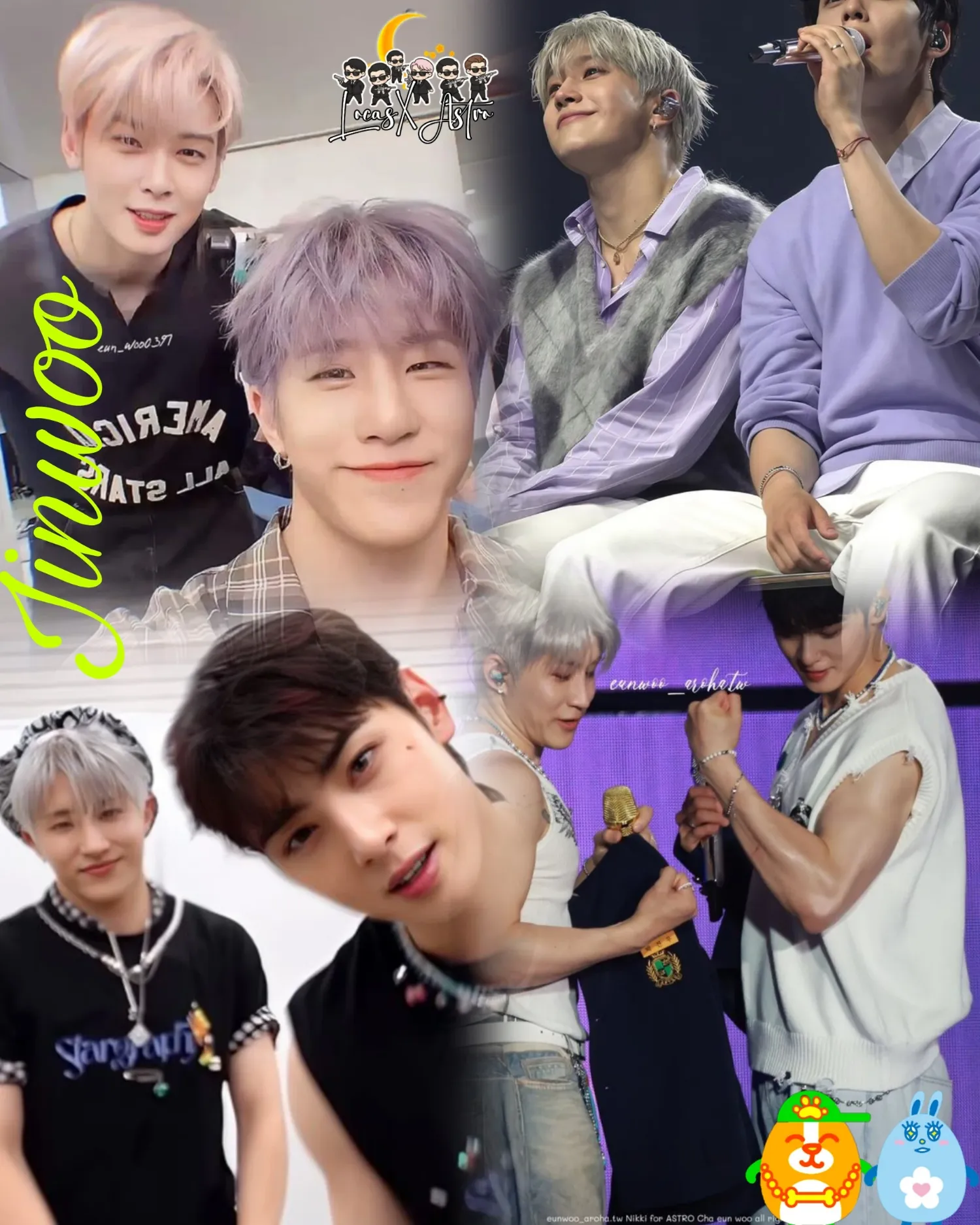 A moment captured by a fan of Cha Eunwoo