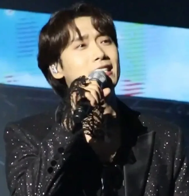A moment captured by a fan of Choi Woojin
