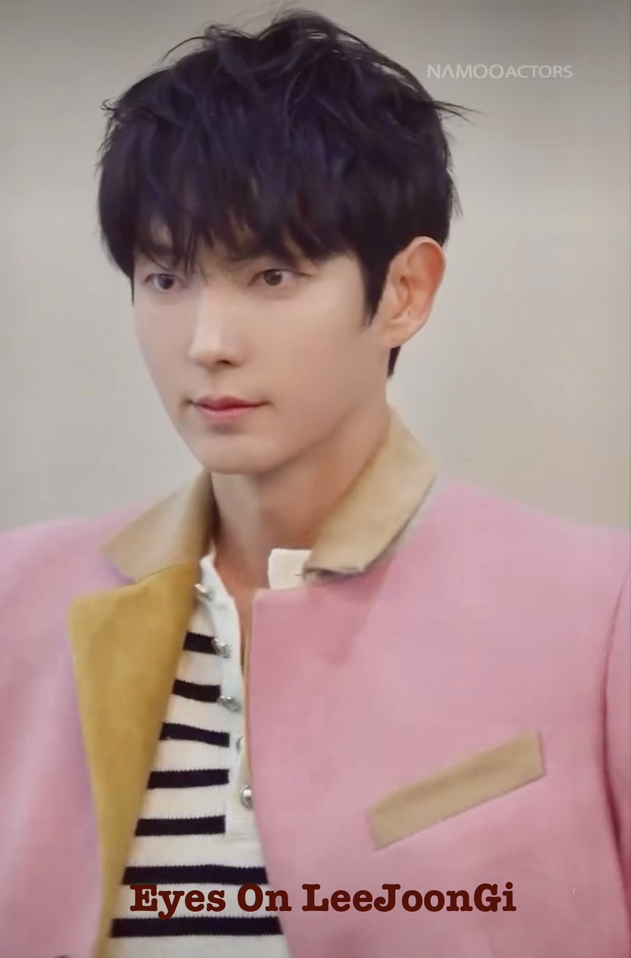 Behind-the-scenes cut of Lee Joongi