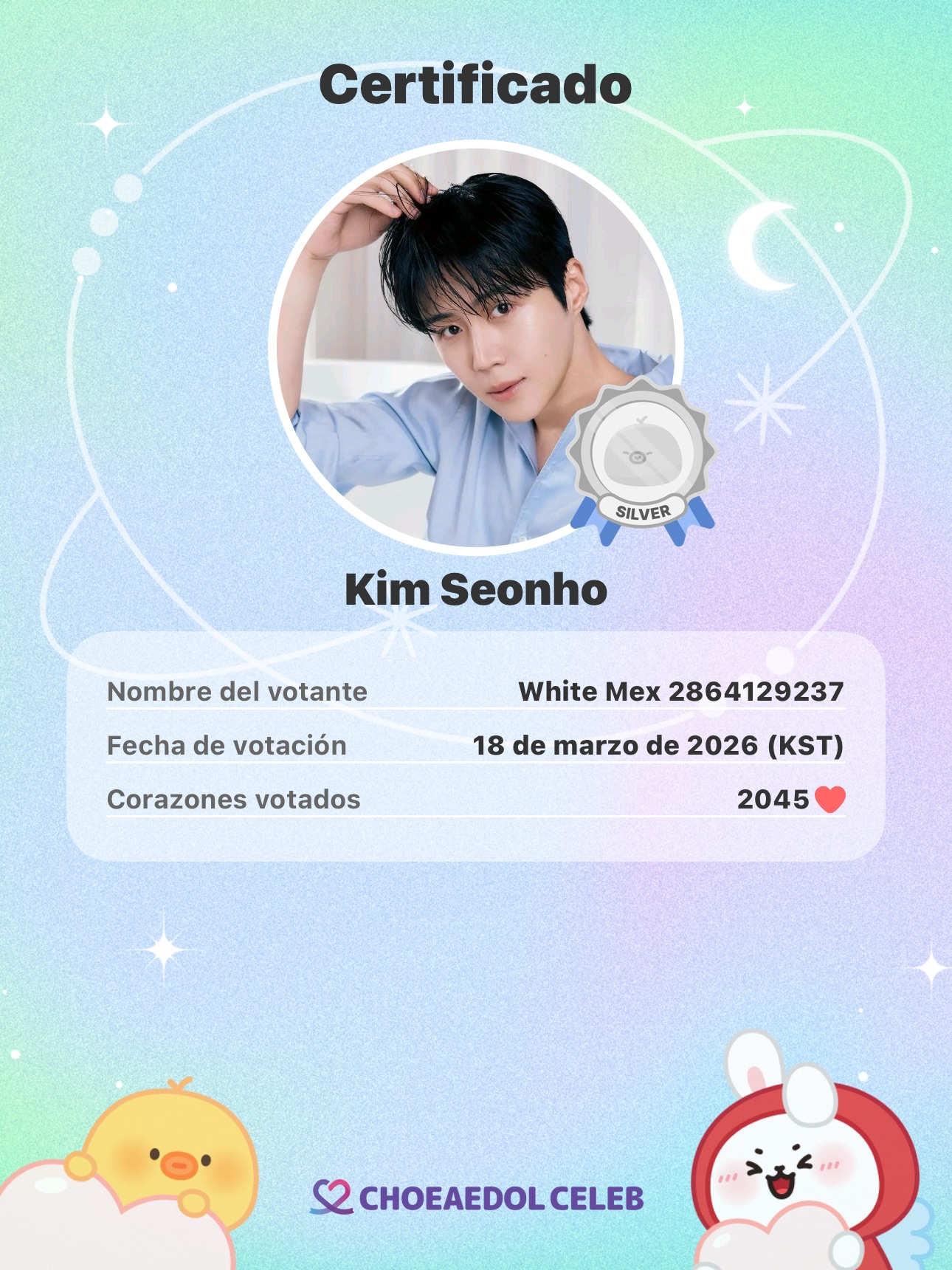 Foto kegiatan terbaru dari Kim Seonho