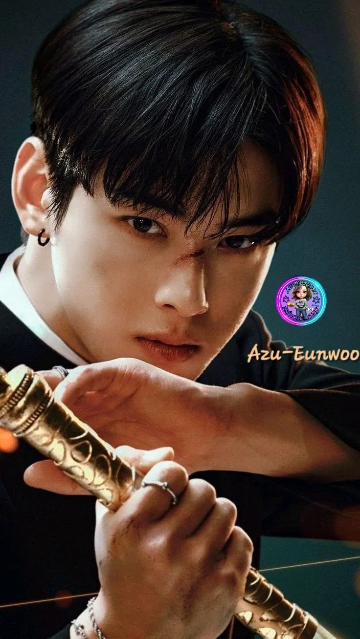 Behind-the-scenes cut of Cha Eunwoo