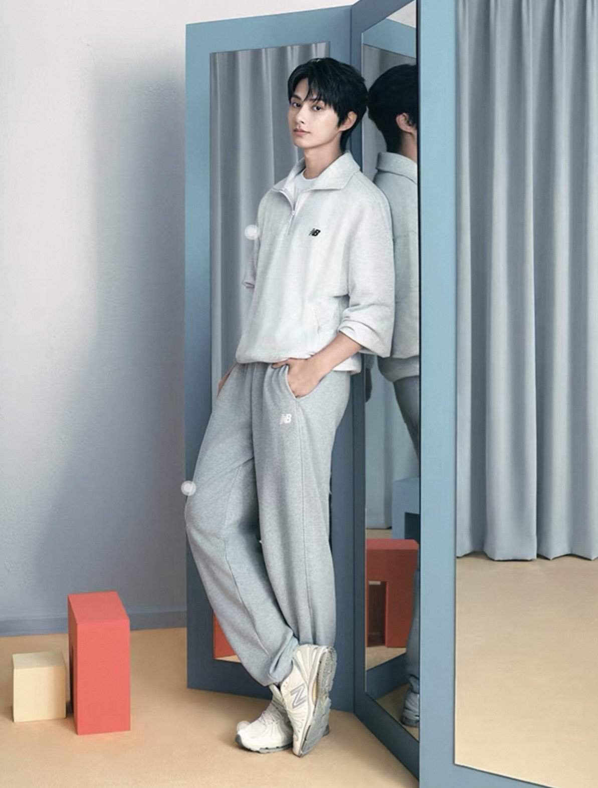 Behind-the-scenes cut of Wen Junhui