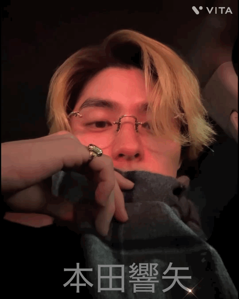 Behind-the-scenes cut of Kyoya Honda