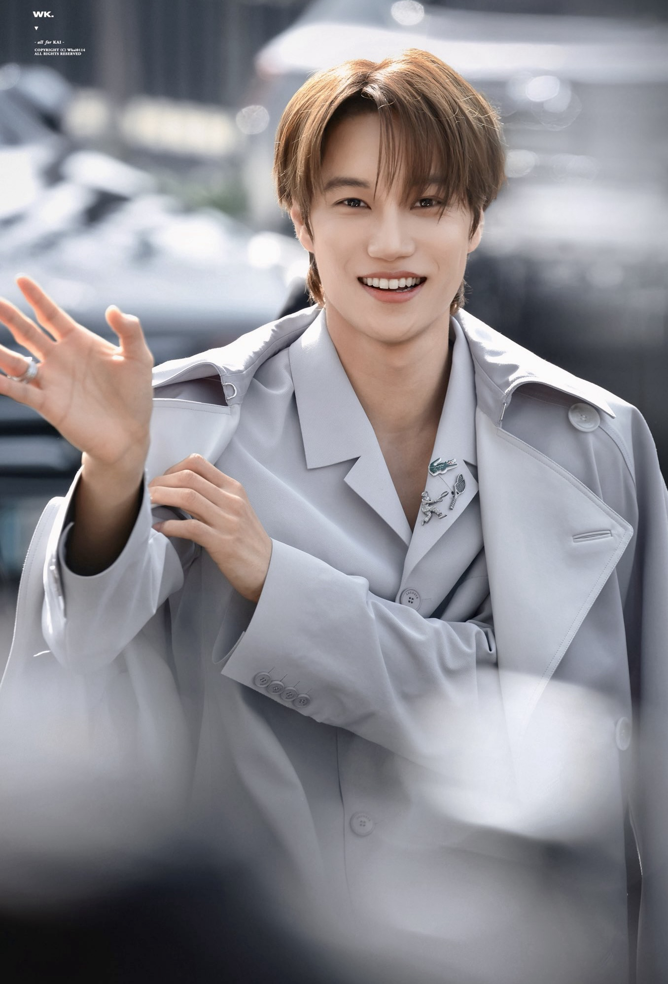 A moment captured by a fan of KAI