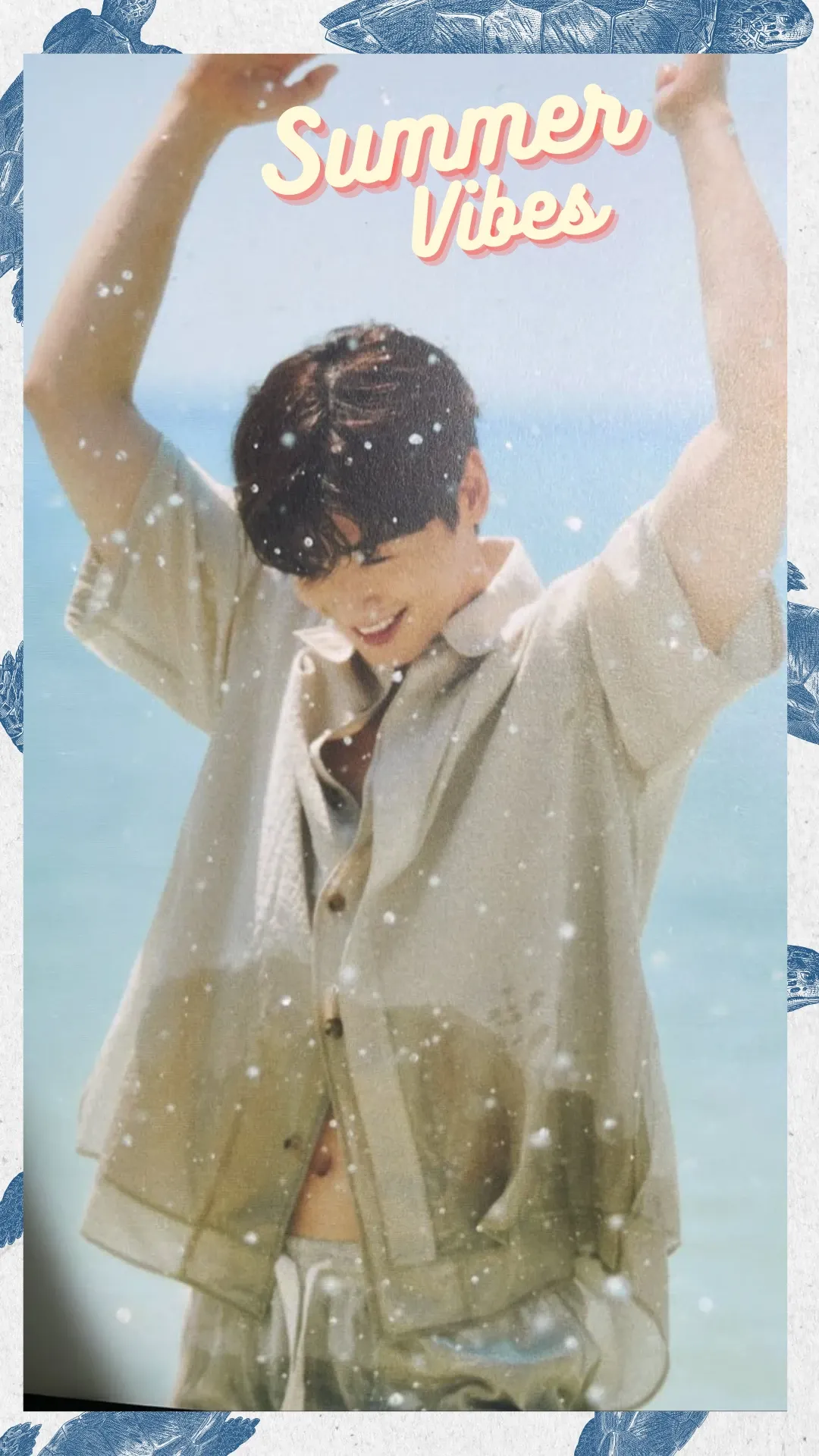 Behind-the-scenes cut of Cha Eunwoo