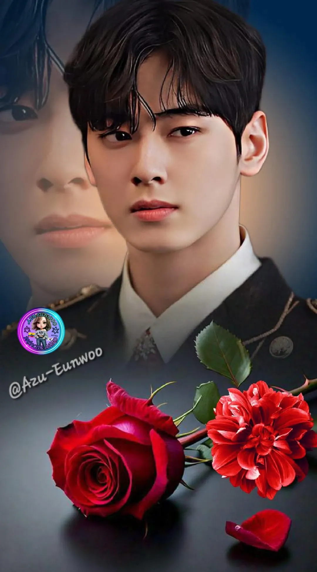 Behind-the-scenes cut of Cha Eunwoo