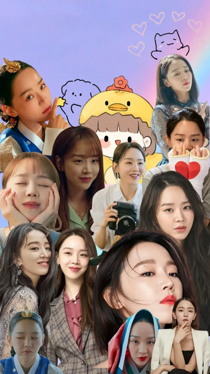 Behind-the-scenes cut of Shin Haesun