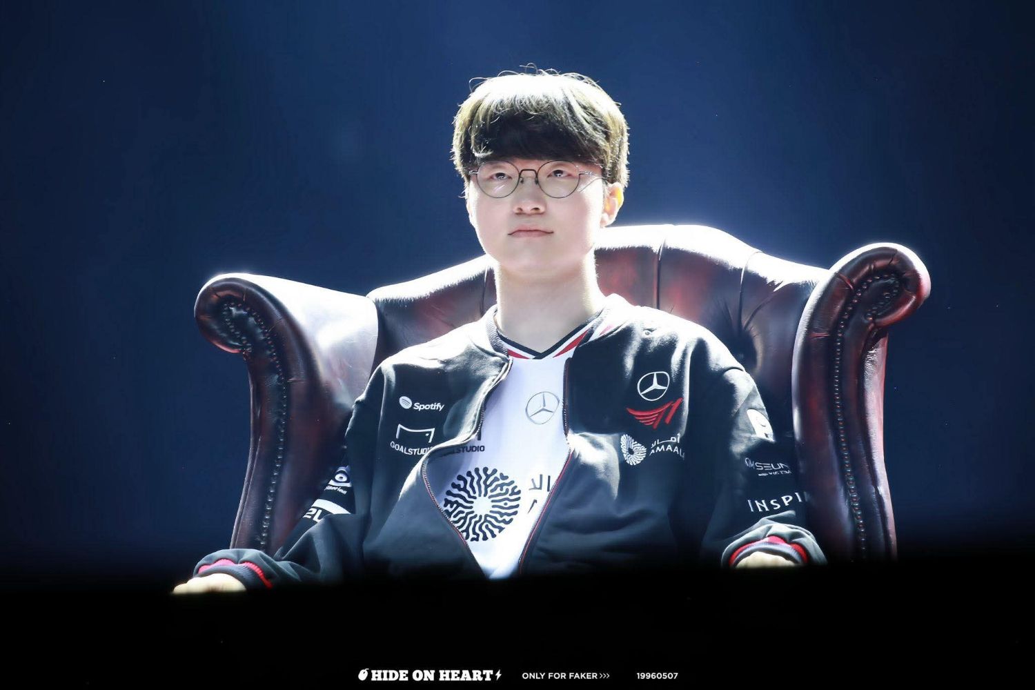 Recent activity shot of Faker