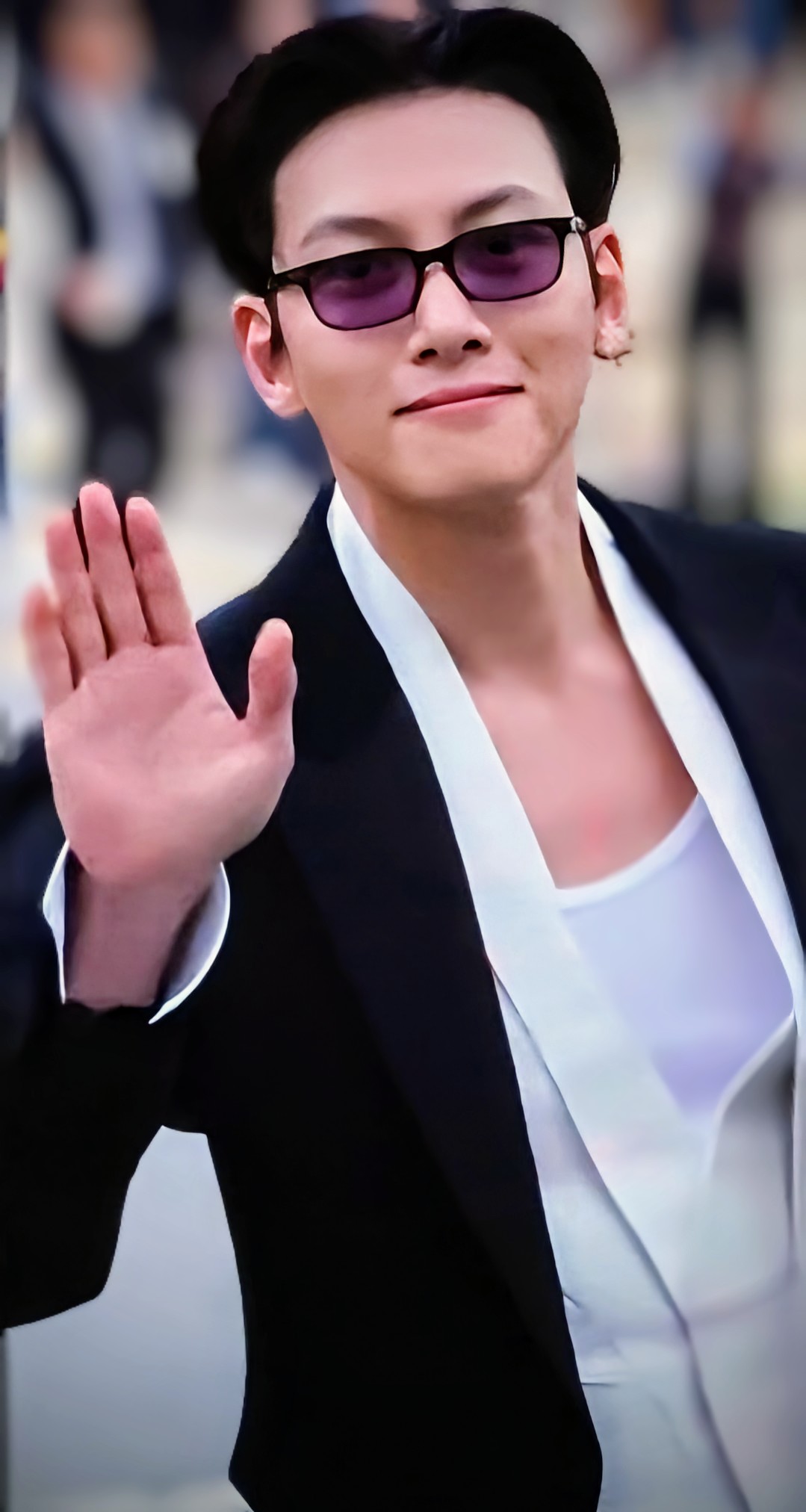 チ・チャンウクのビハインドカット