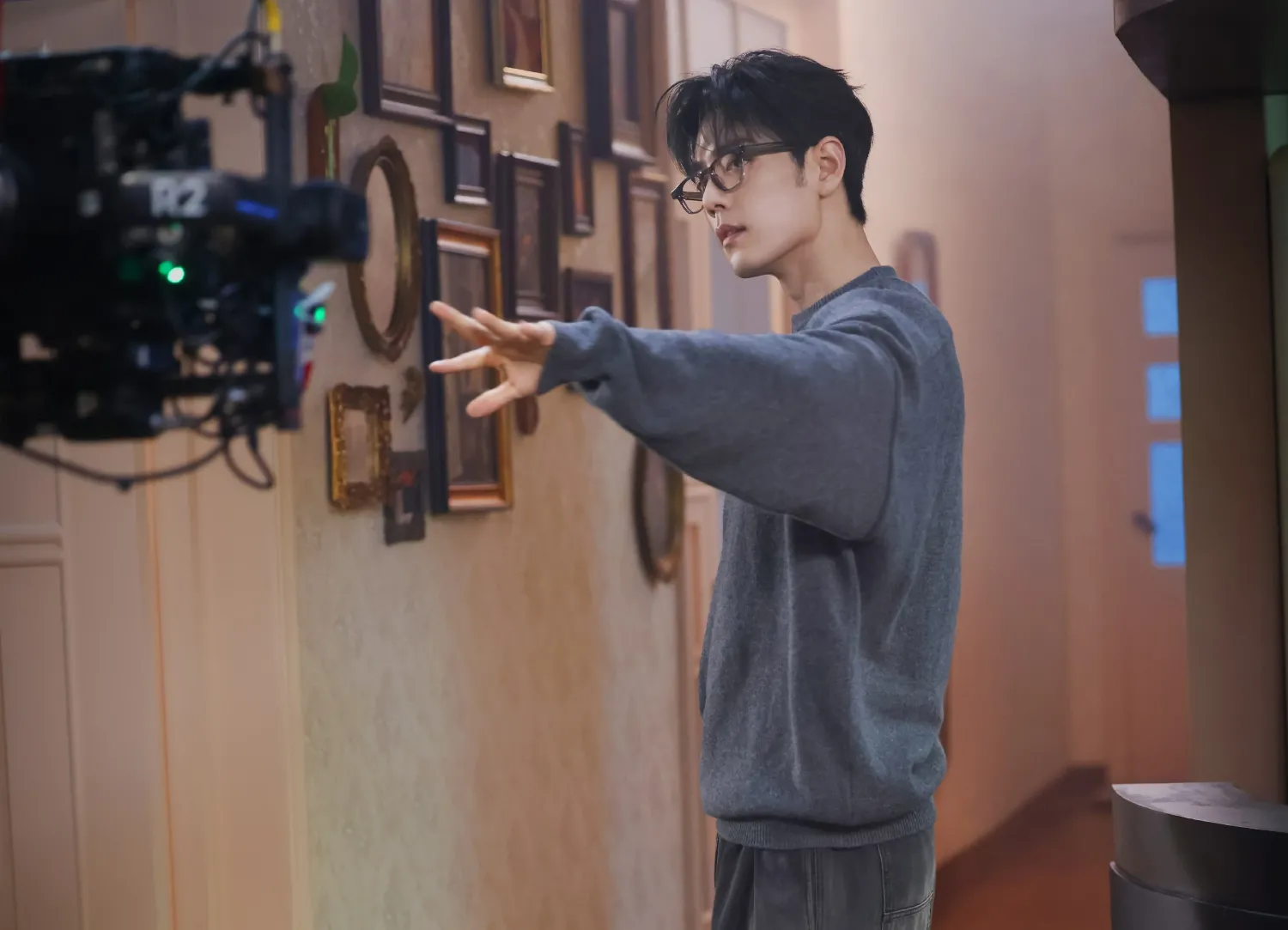 A moment captured by a fan of Xiao Zhan