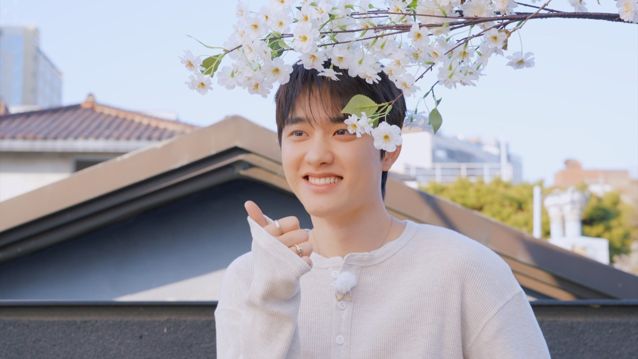 도경수 (디오)의 비하인드 컷