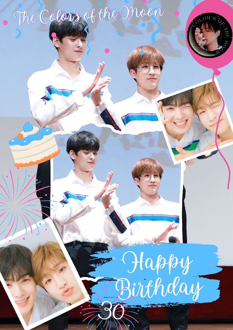 Behind-the-scenes cut of Cha Eunwoo