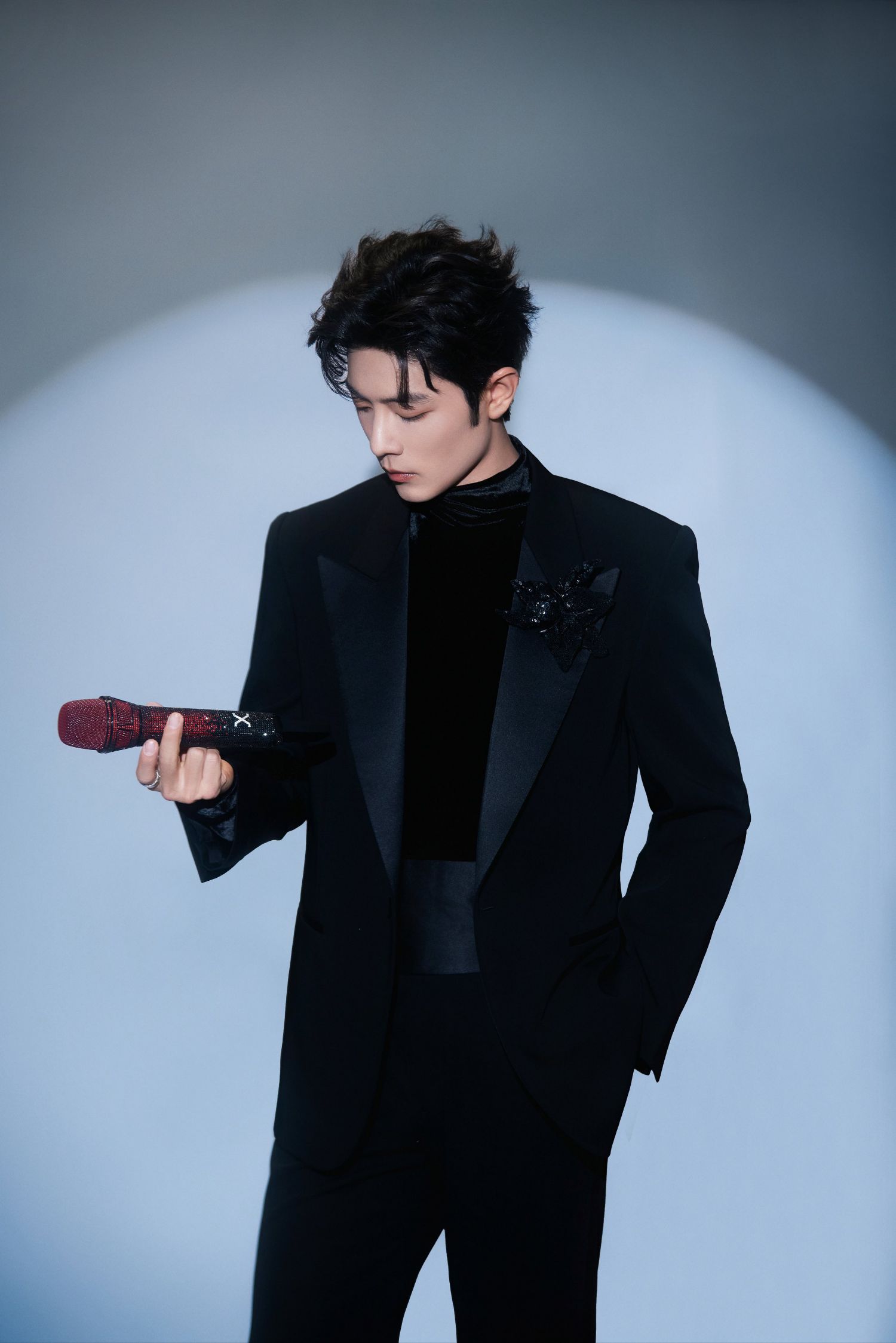 A moment captured by a fan of Xiao Zhan