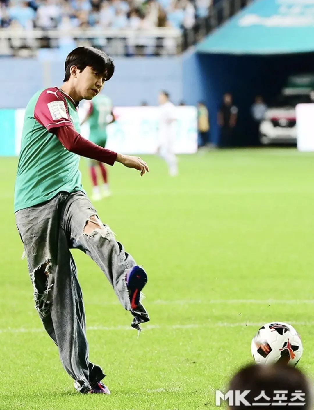 粉丝拍下的林英雄瞬间