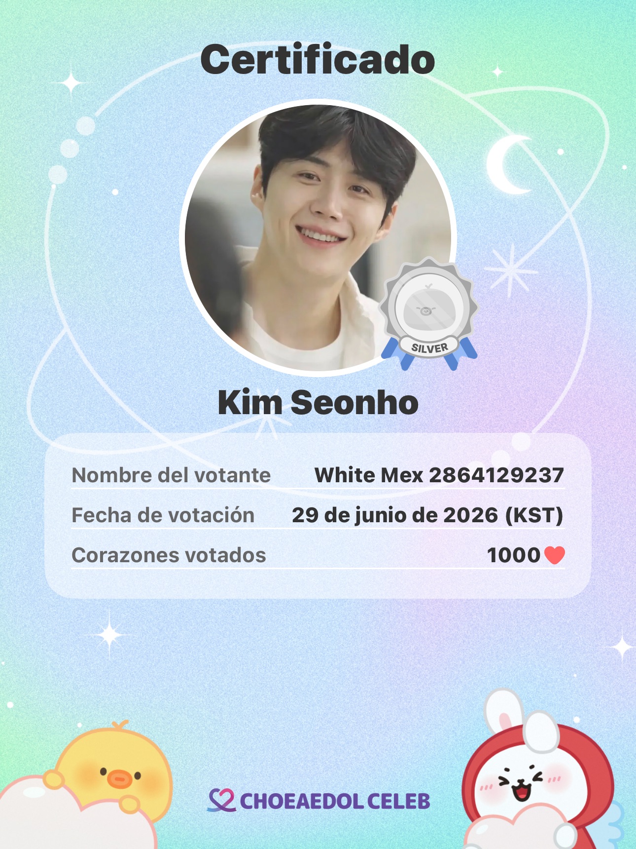 Foto kegiatan terbaru dari Kim Seonho