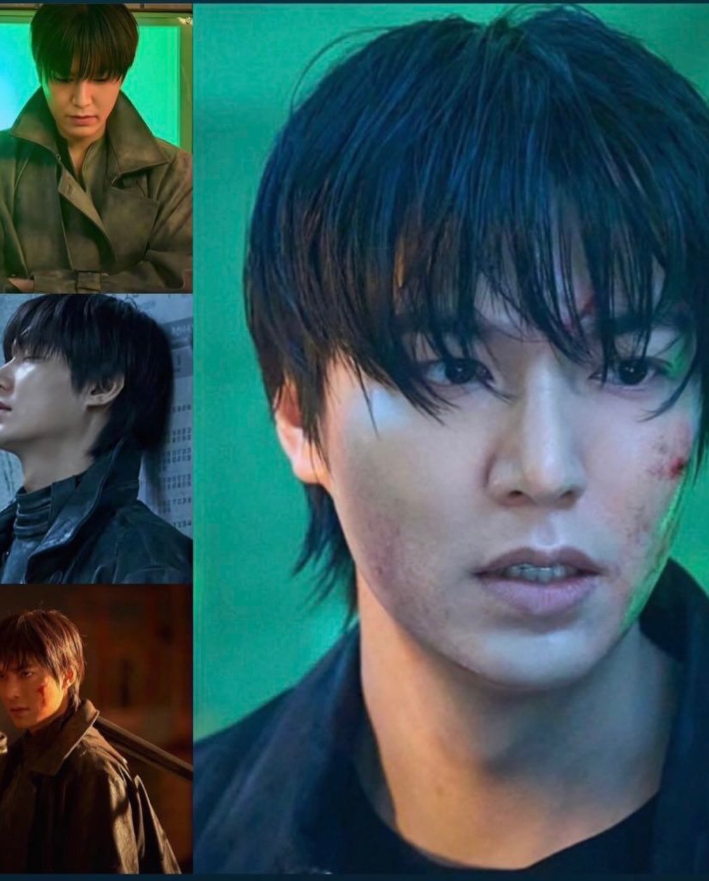 粉絲拍下的李敏鎬瞬間