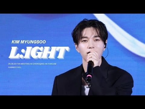 Recent activity shot of Kim Myungsoo (L)