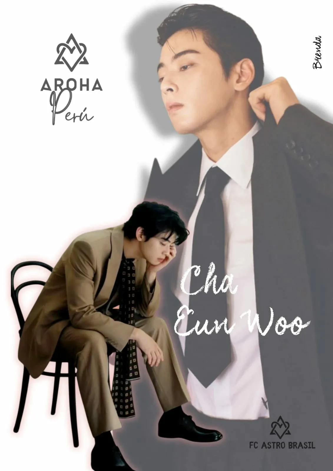Behind-the-scenes cut of Cha Eunwoo