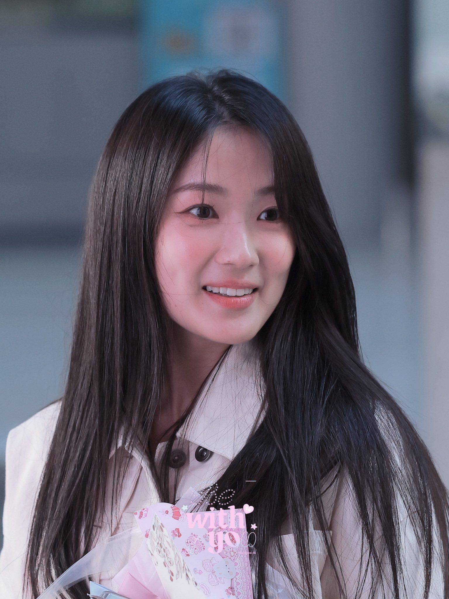 A moment captured by a fan of Kim Hyeyoon