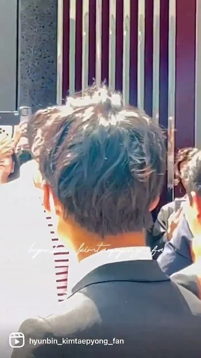 粉丝拍下的玄彬瞬间