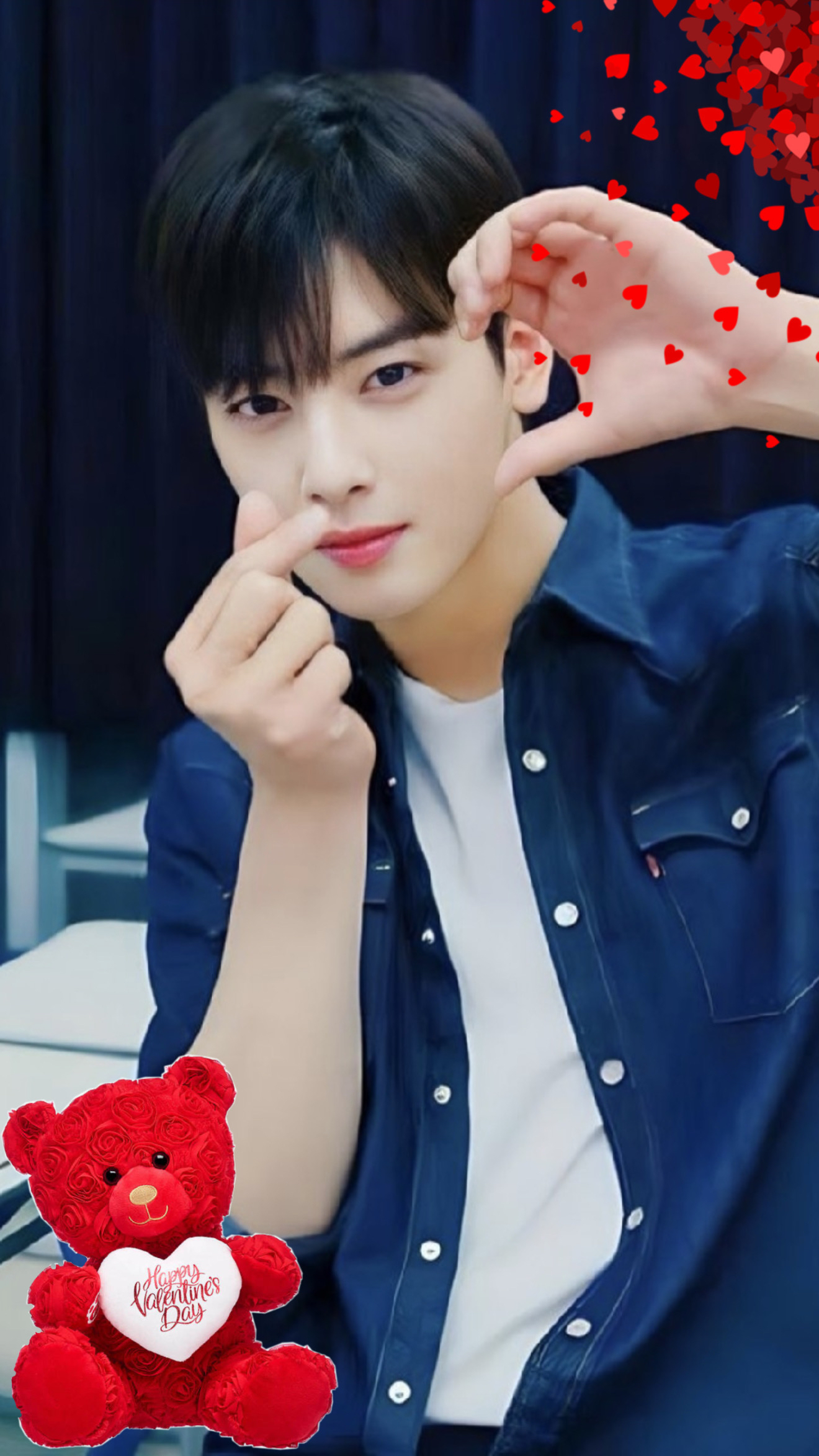 Representative background image loved by Cha Eunwoo fandom