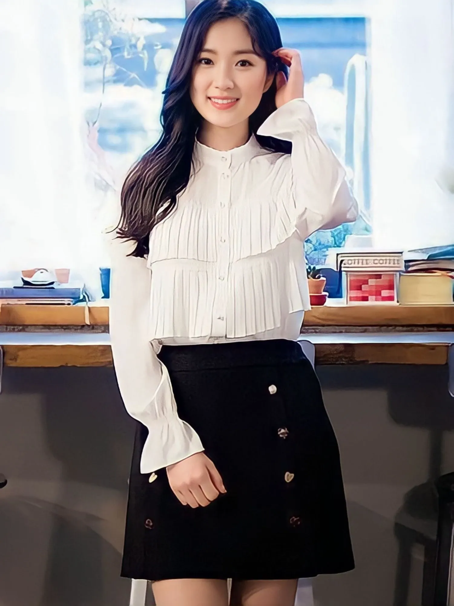 Behind-the-scenes cut of Kim Hyeyoon