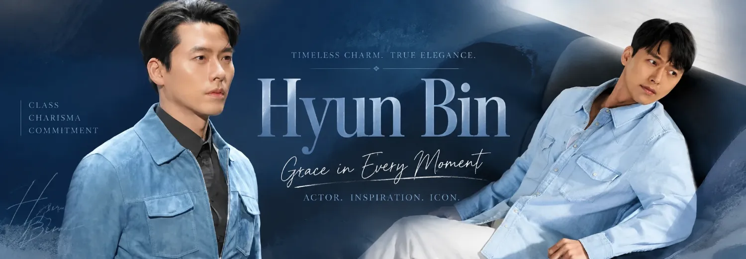 A moment captured by a fan of Hyun Bin