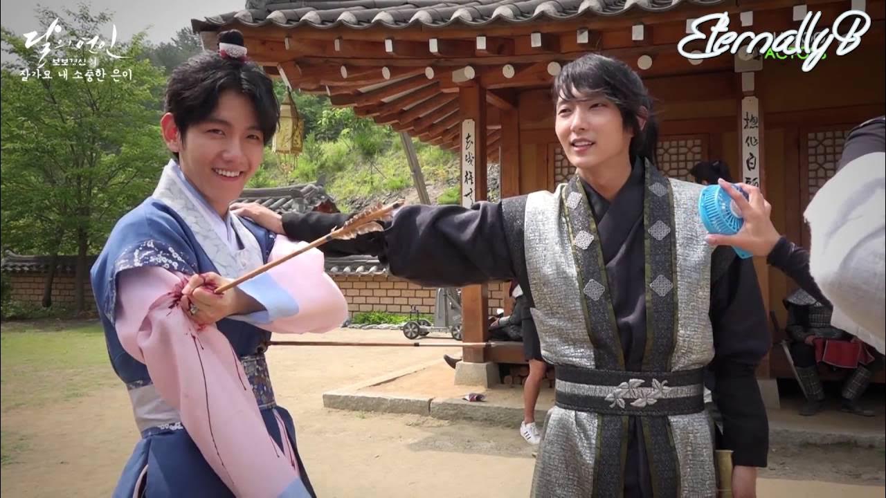 Behind-the-scenes cut of Lee Joongi