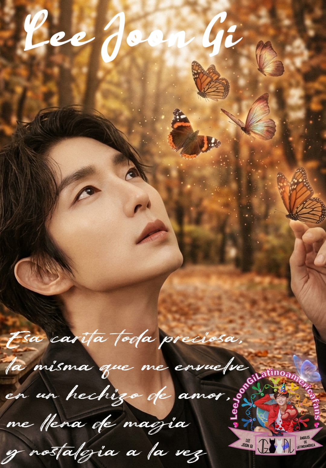 Recent activity shot of Lee Joongi