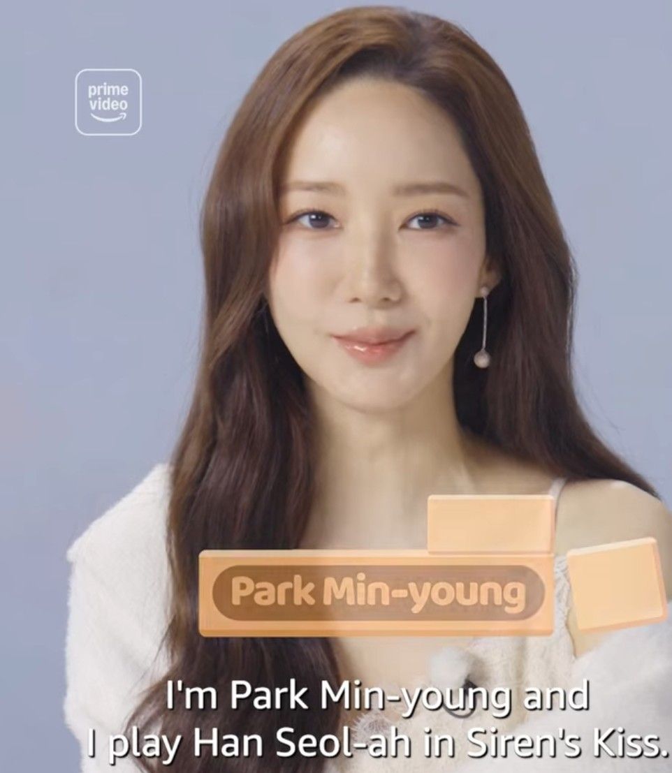 A moment captured by a fan of Park Minyoung