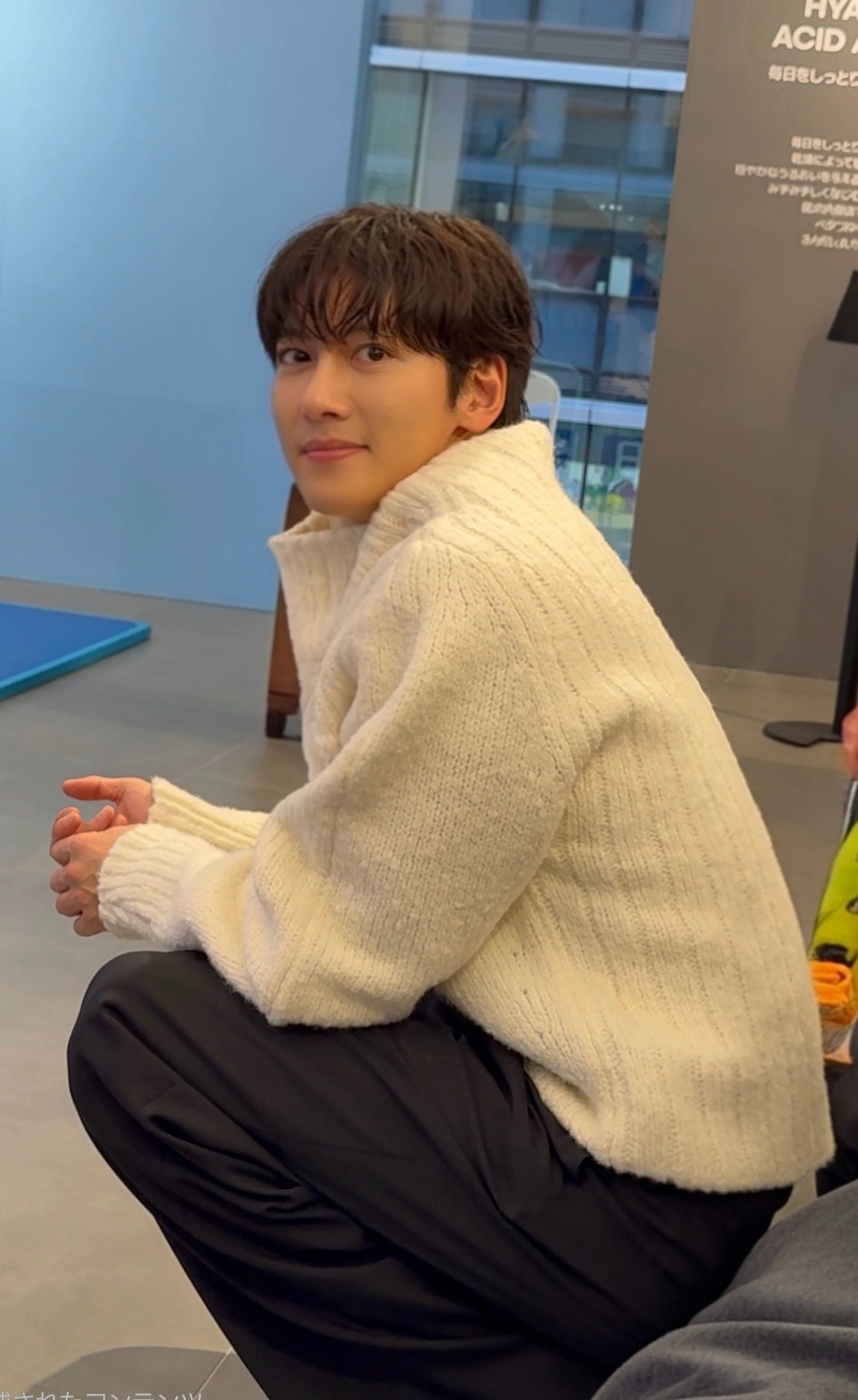 チ・チャンウクのビハインドカット