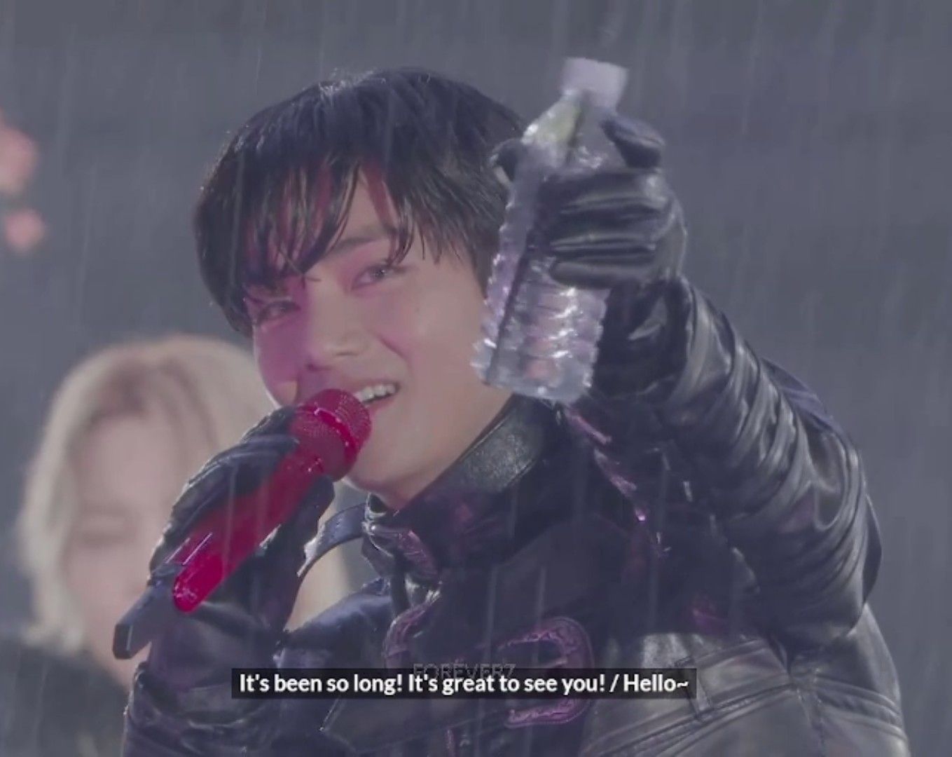 Recent activity shot of Kim Taehyung (V)