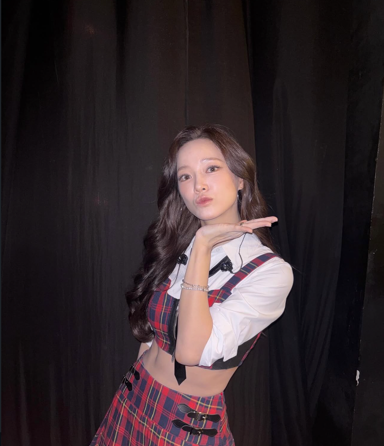 A moment captured by a fan of Kim Sejeong