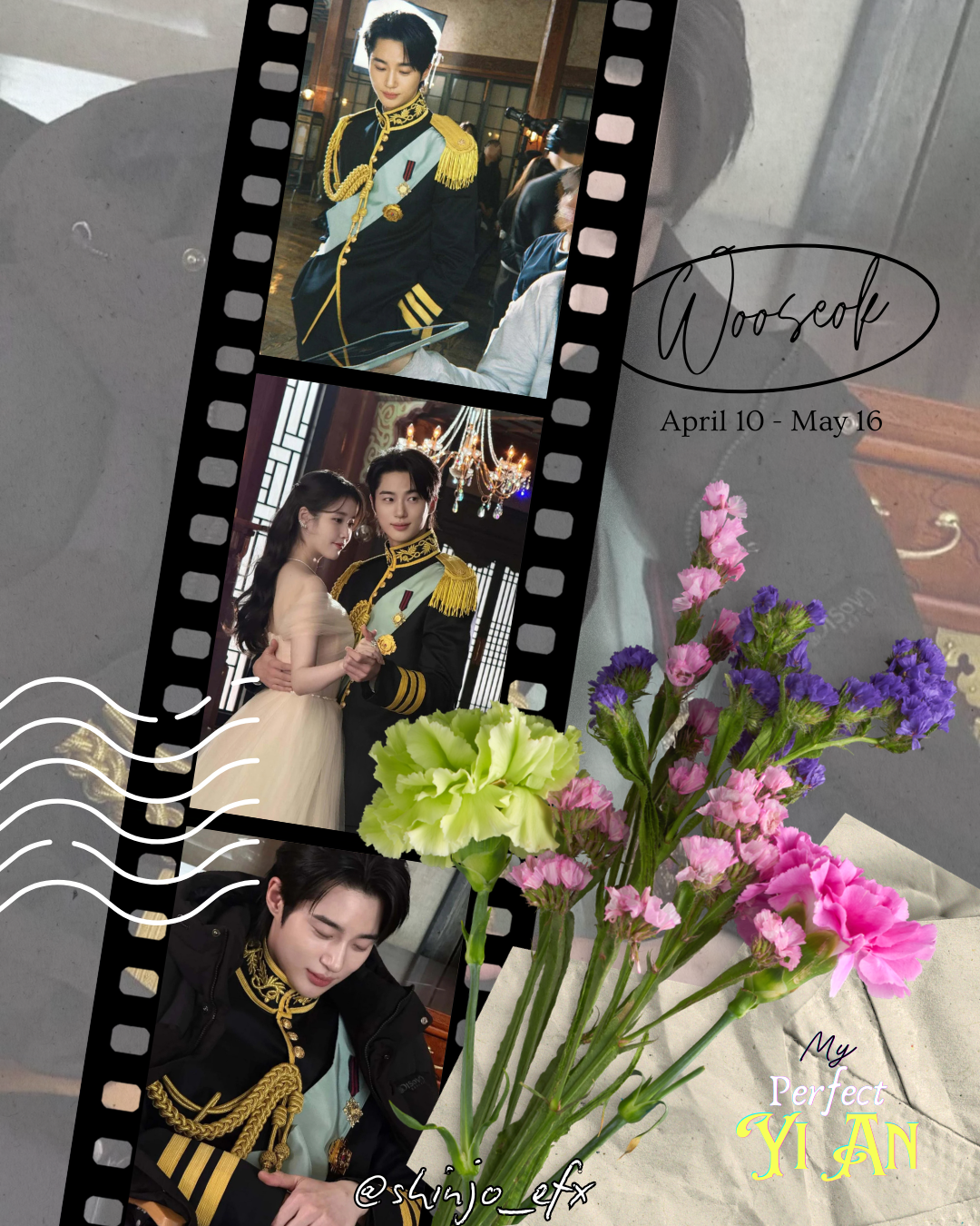 Behind-the-scenes cut of Byeon Wooseok