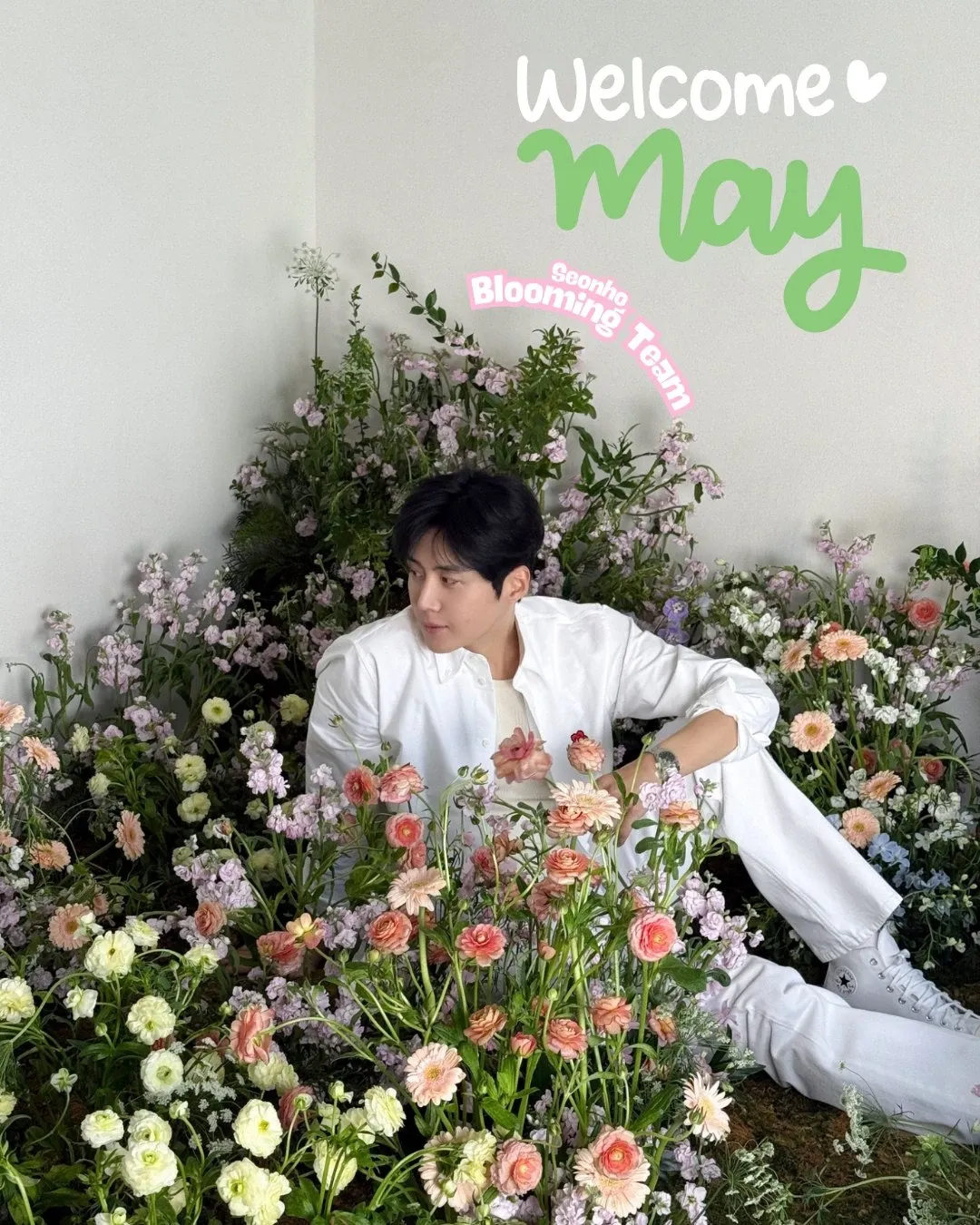 A moment captured by a fan of Kim Seonho