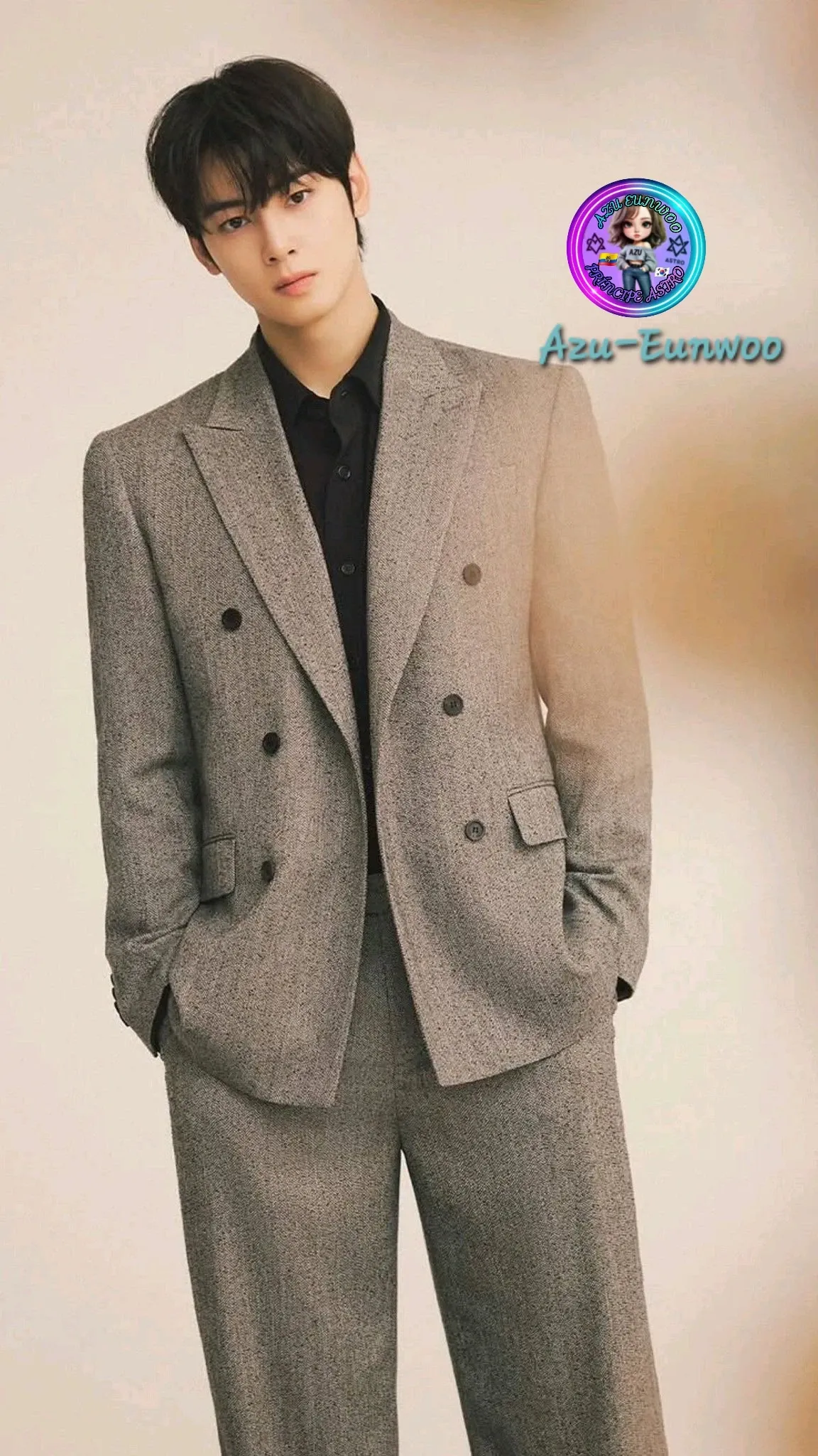 Recent activity shot of Cha Eunwoo