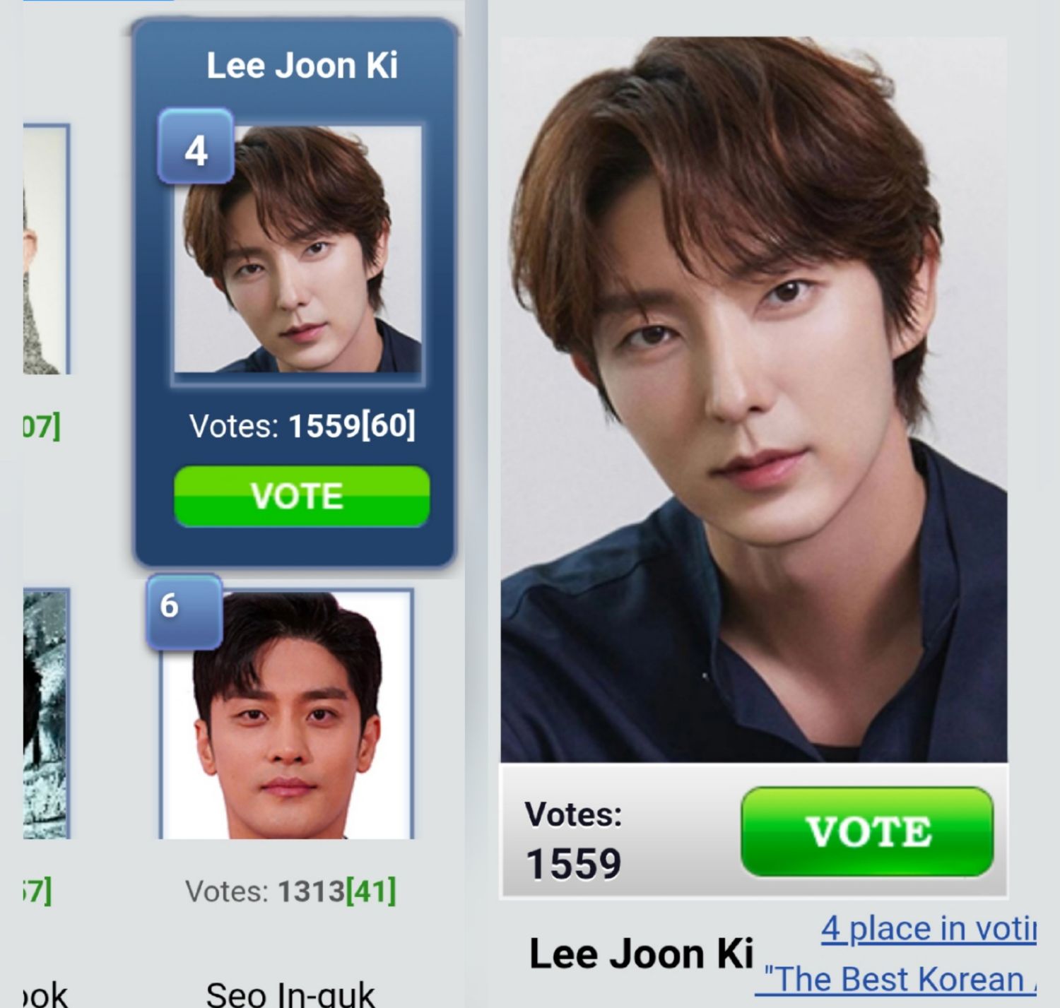 Momen yang diabadikan oleh penggemar Lee Joongi