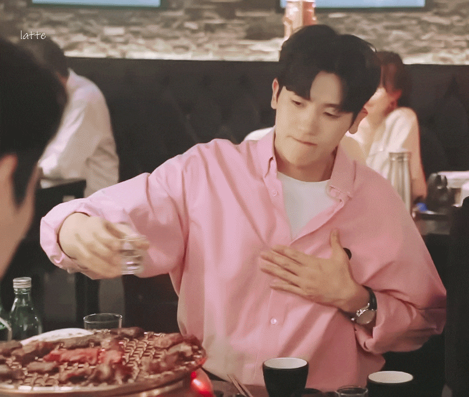 Recent activity shot of Park Hyungsik