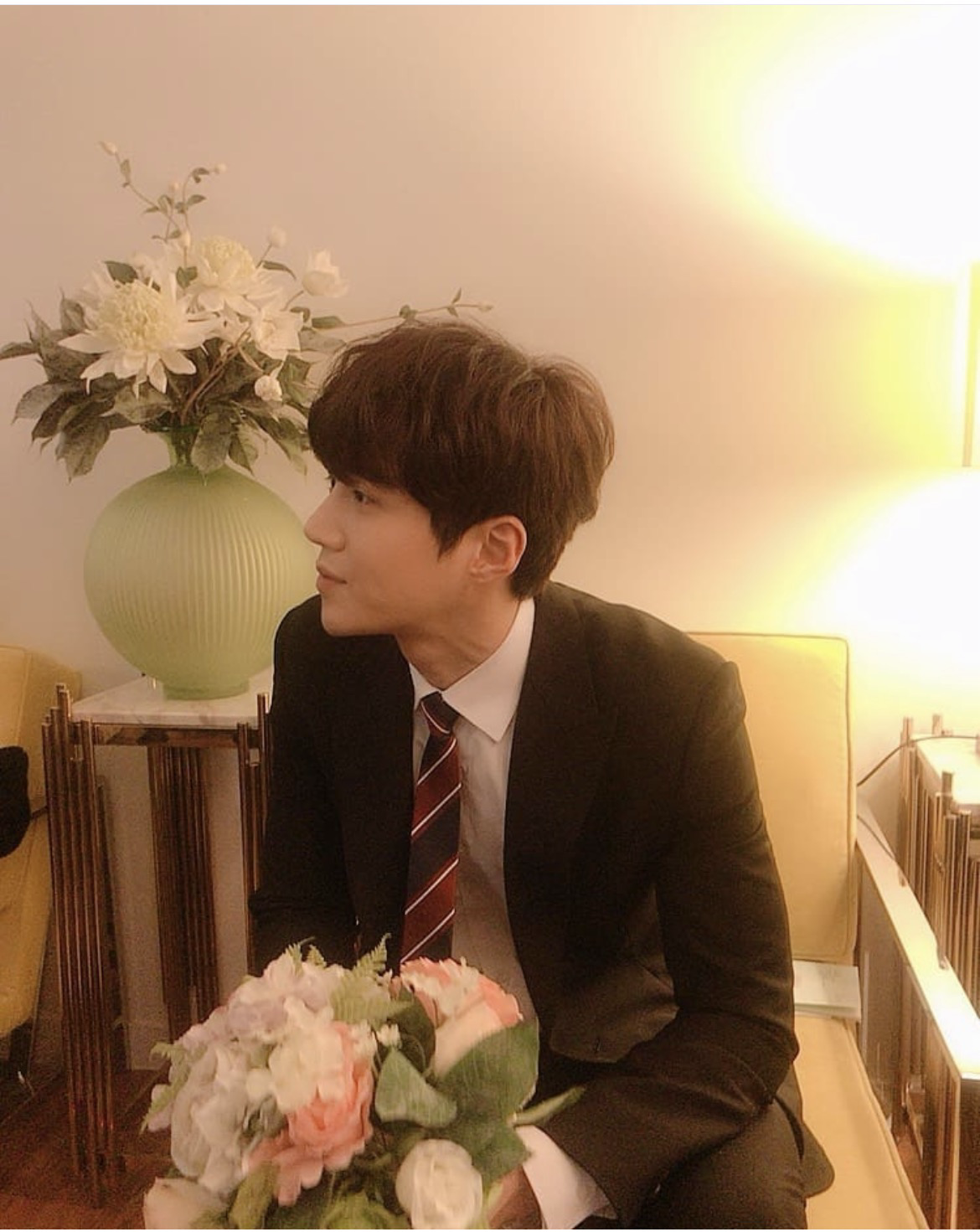 A moment captured by a fan of Kim Seonho