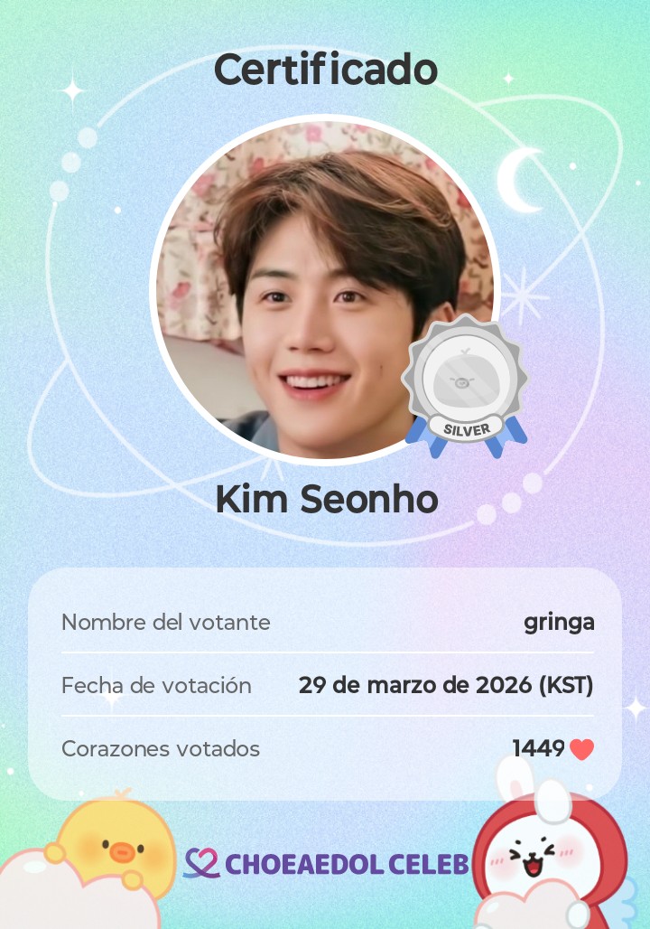 Behind-the-scenes cut of Kim Seonho