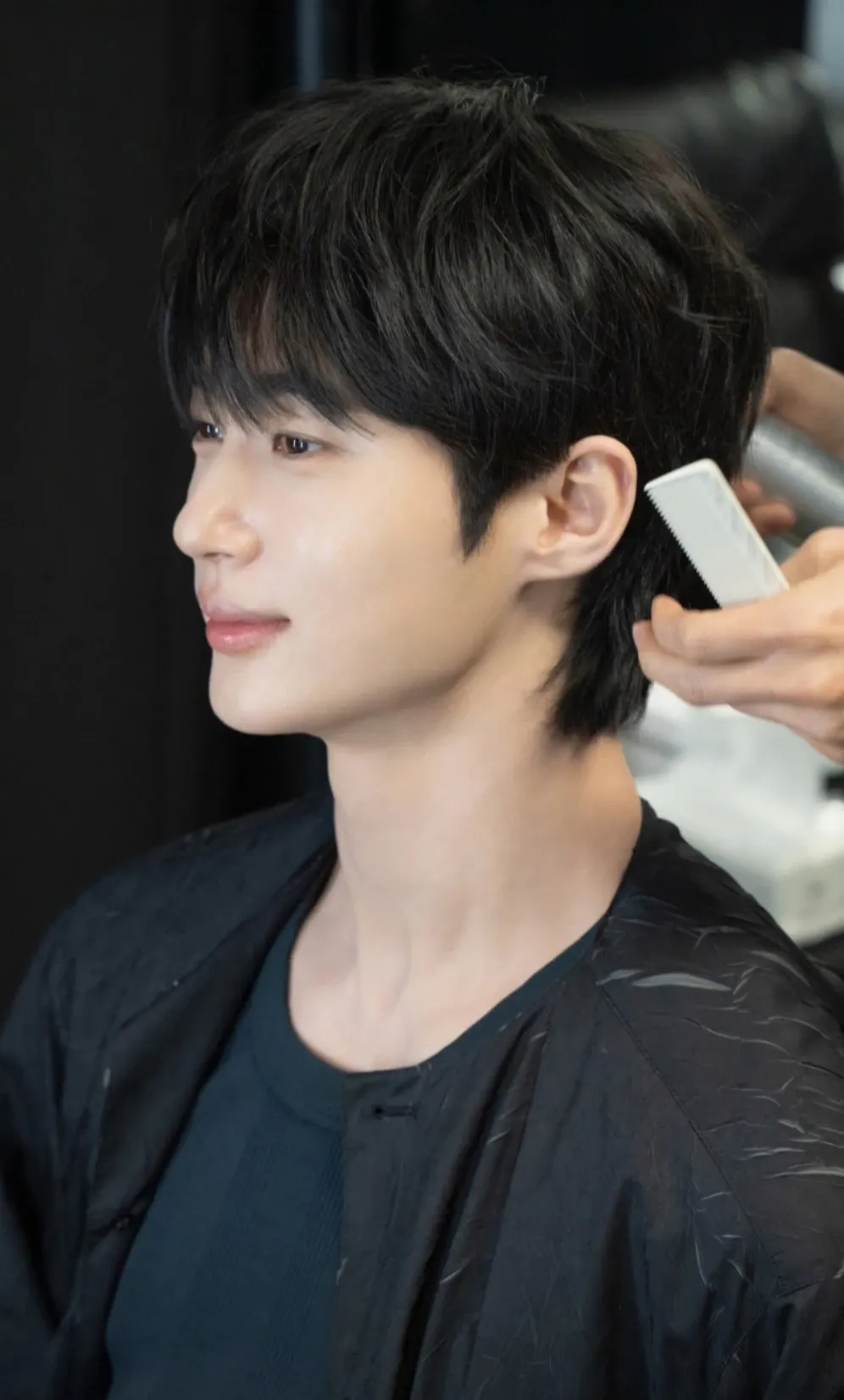 Behind-the-scenes cut of Byeon Wooseok
