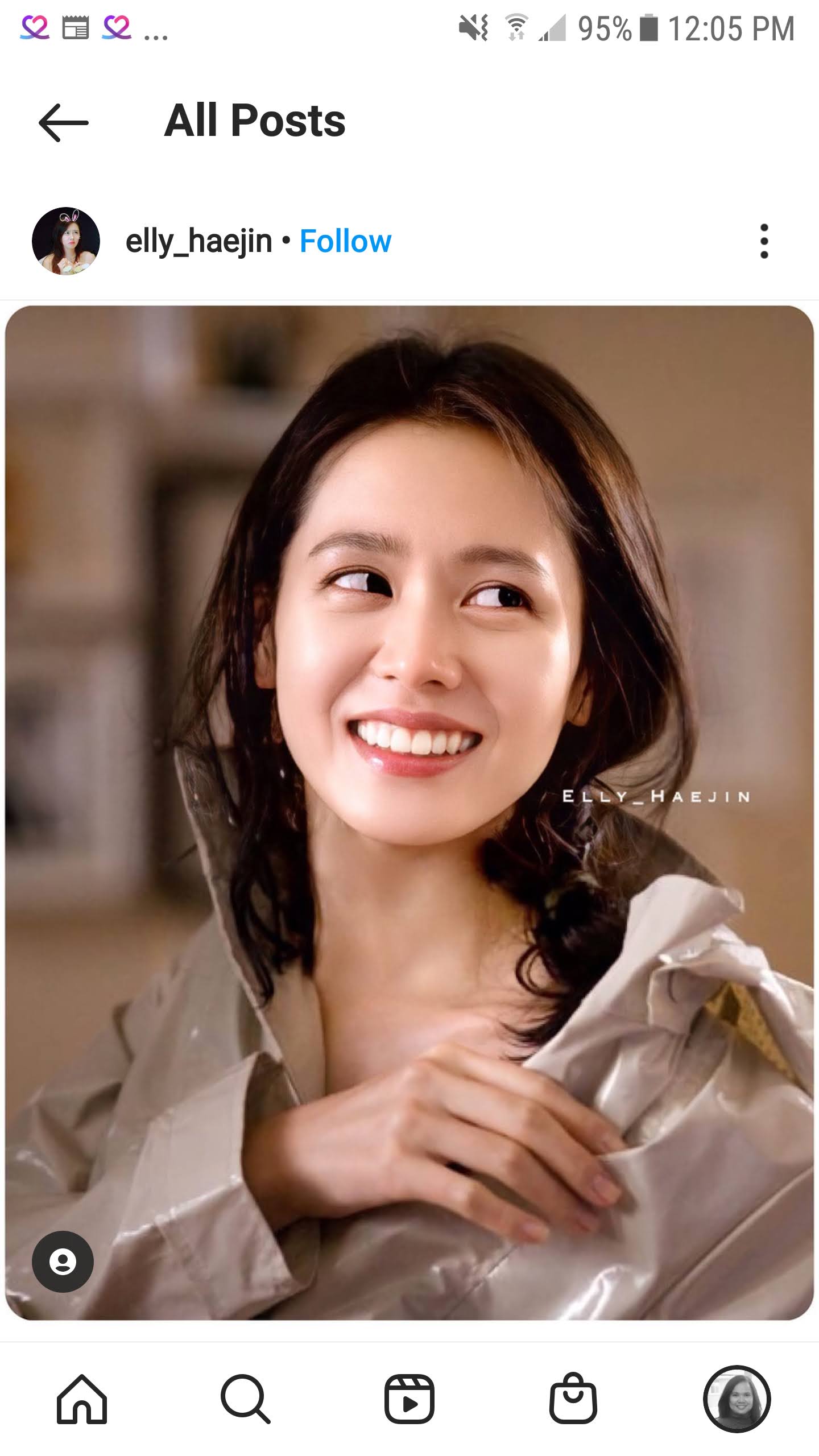 ソン・イェジンのビハインドカット