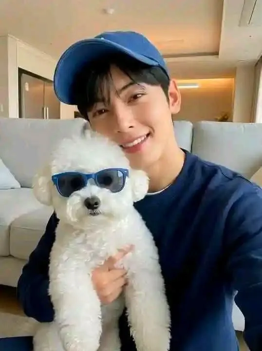 Recent activity shot of Cha Eunwoo
