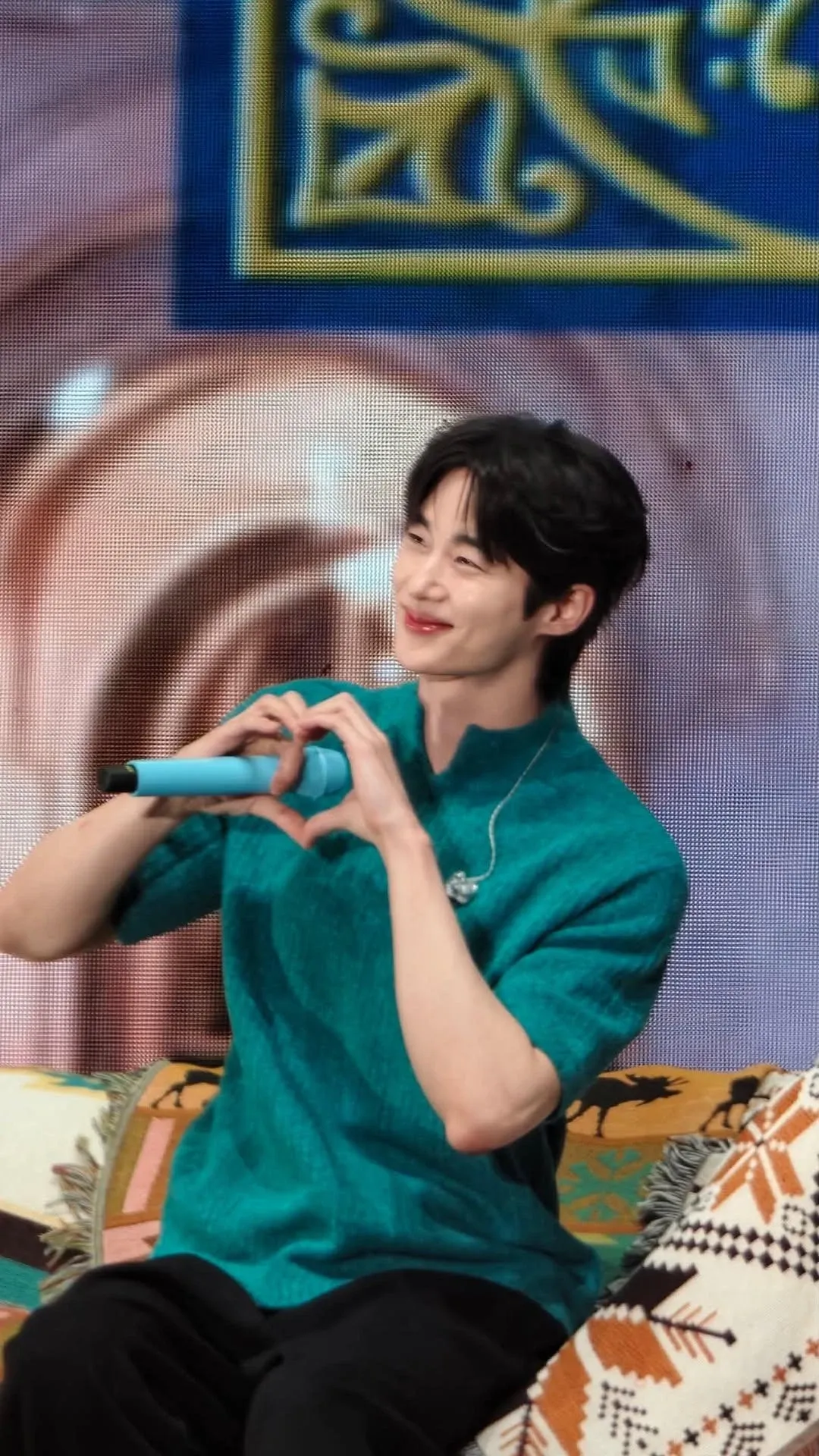 A moment captured by a fan of Byeon Wooseok