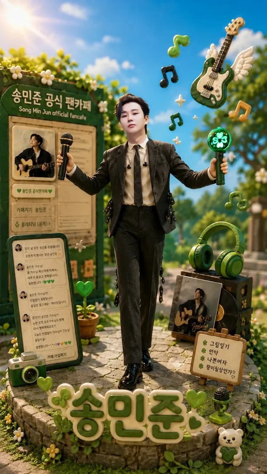 Representative background image loved by Song Minjun fandom